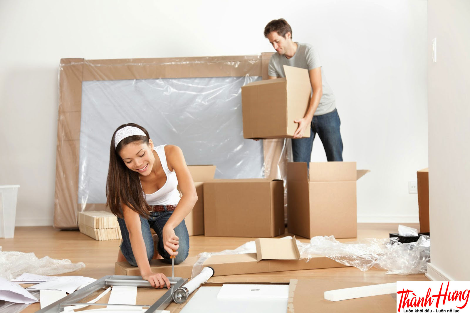 Chuyển nhà cần nhiều công đoạn đóng gói đồ