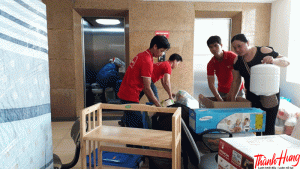 Quy trình thực hiện chuyển nhà của Thành Hưng ở khu vực huyện Ba Vì