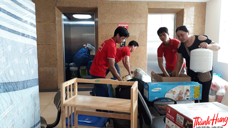 Quy trình thực hiện chuyển nhà của Thành Hưng ở khu vực huyện Ba Vì