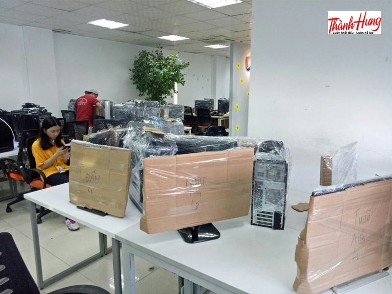 Bảng giá chuyển văn phòng tại Tây Hồ