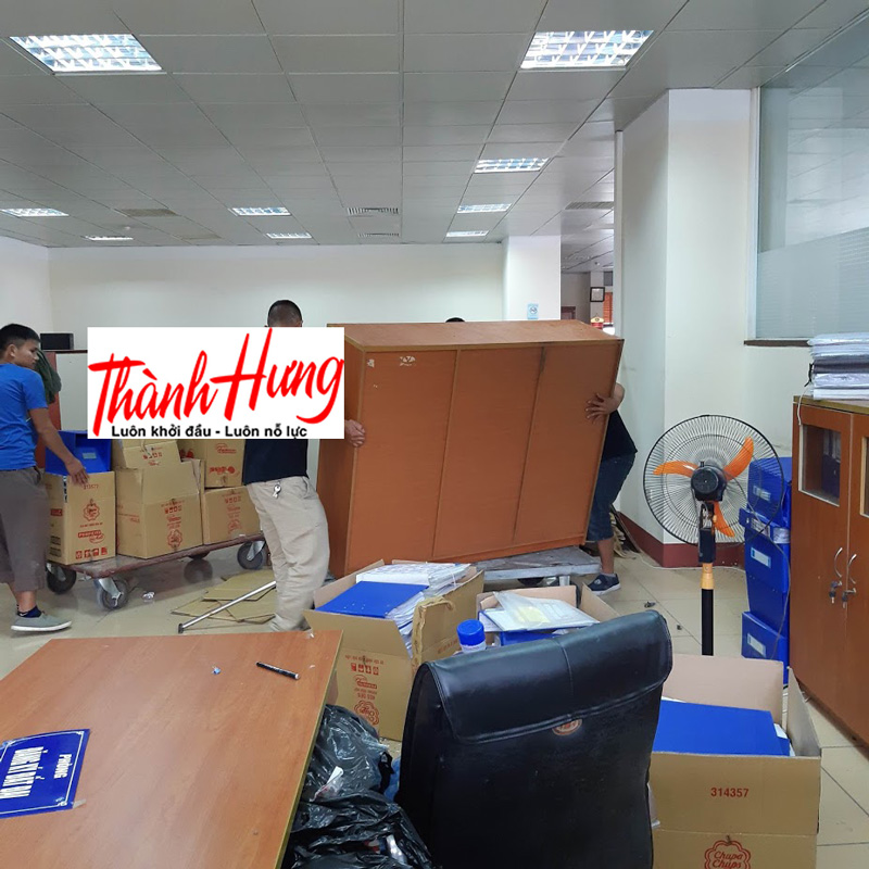 Quy trình chuyển văn phòng tại Long Biên