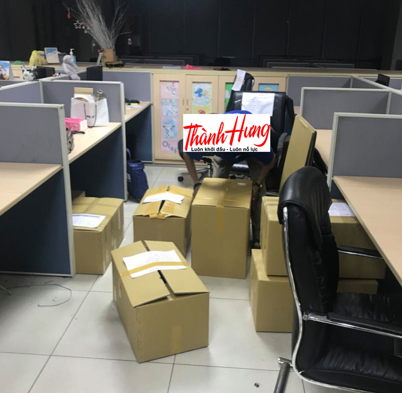 Giá chuyển văn phòng tại Hoài Đức