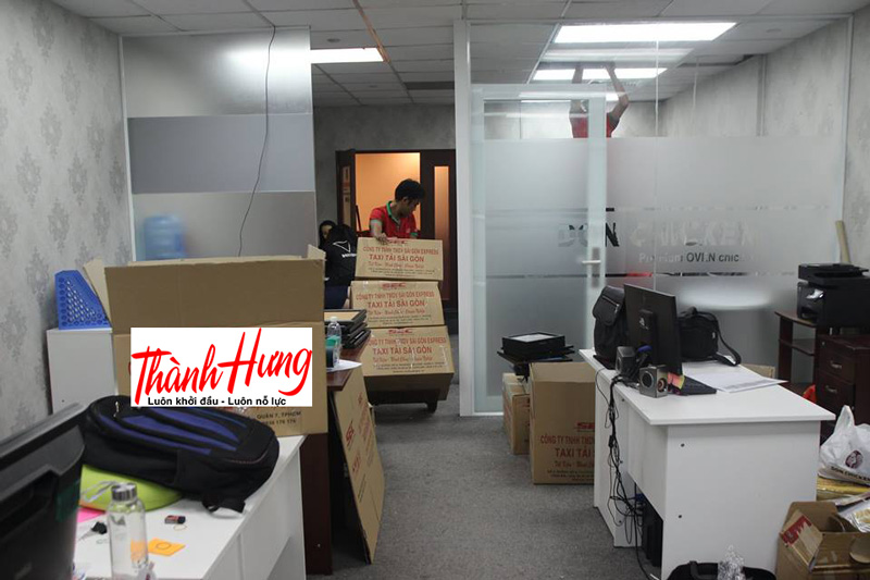 Giá chuyển văn phòng tại Mê Linh