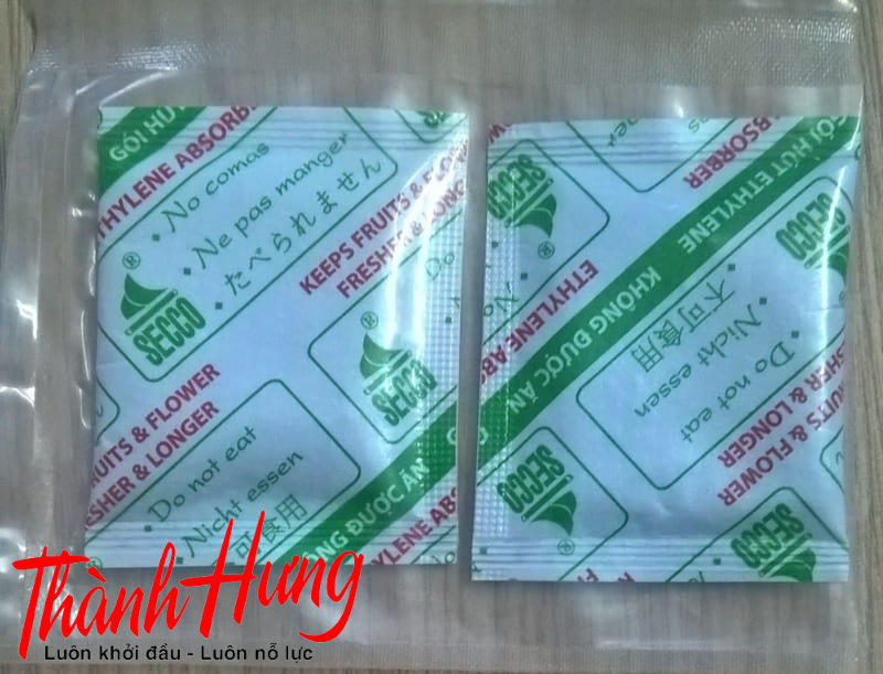 Sử dụng túi Etylen ngăn hoa nở Sử dụng túi Etylen ngăn hoa nở