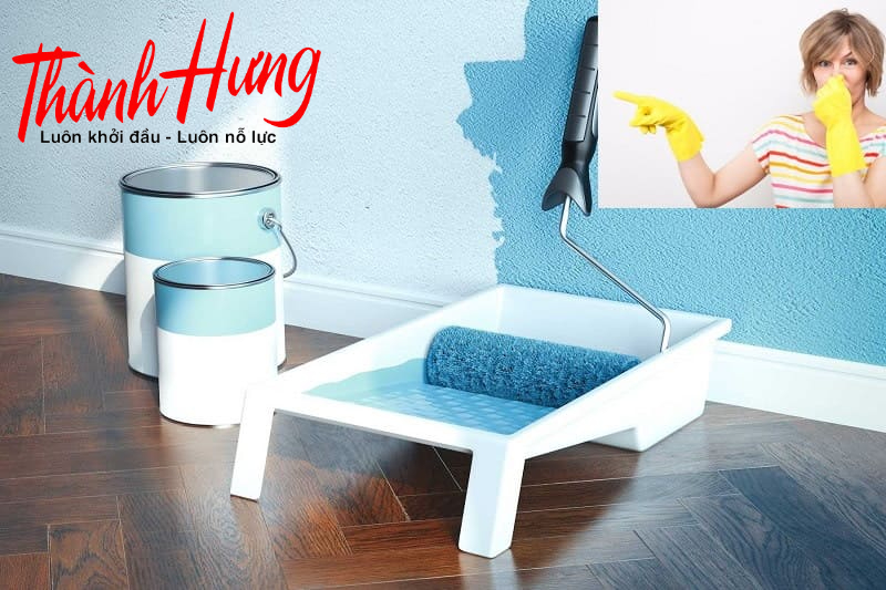 Tác hại khi ngửi mùi sơn tường mới Tác hại khi ngửi mùi sơn tường mới