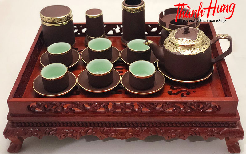 Bộ ấm chén Bát Trang sẽ một món quà tặng ý nghĩa cho tiệc tân gia Bộ ấm chén Bát Trang sẽ một món quà tặng ý nghĩa cho tiệc tân gia