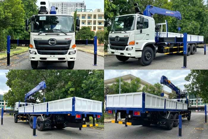 Các loại xe cẩu được thuê phổ biến hiện nay