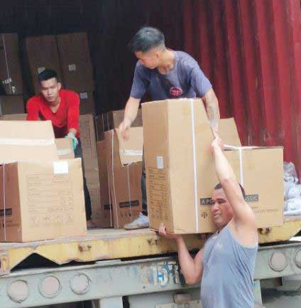 Những loại hàng hóa nhận bốc xếp tại TPHCM