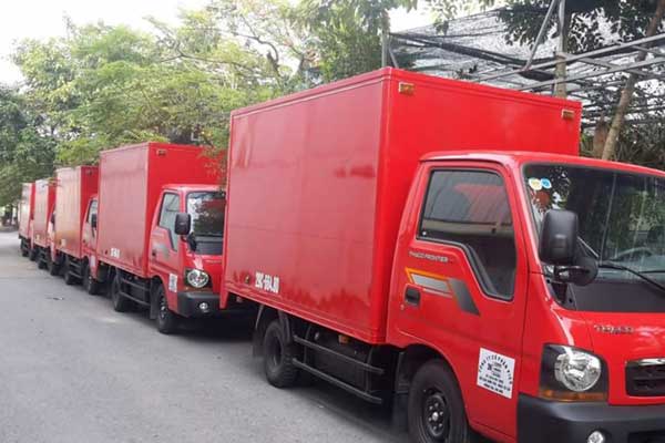 Thuê xe tải theo tháng