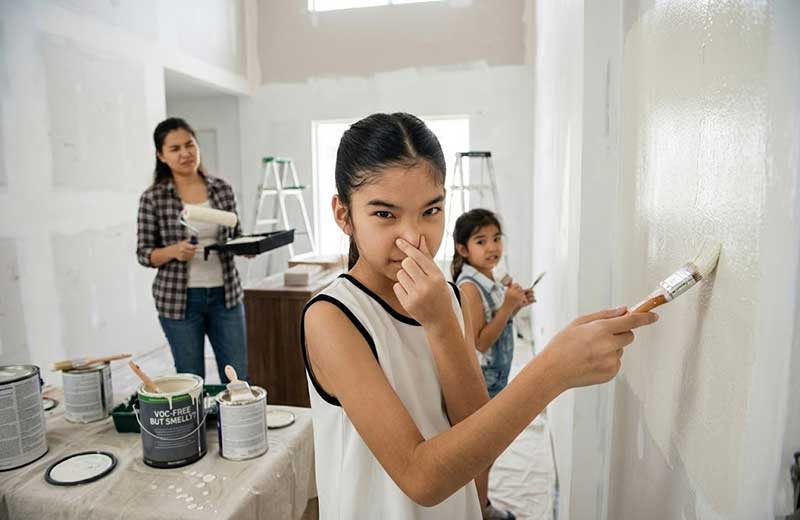 Những cách không nên lạm dụng khi khử mùi sơn