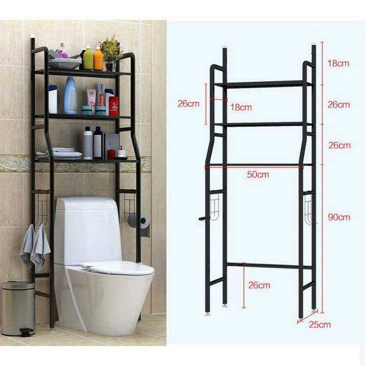 Tận dụng không gian phía trên bồn cầu